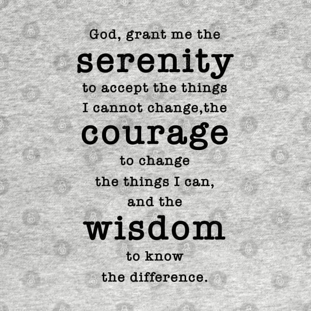 Serenity Prayer by cbpublic